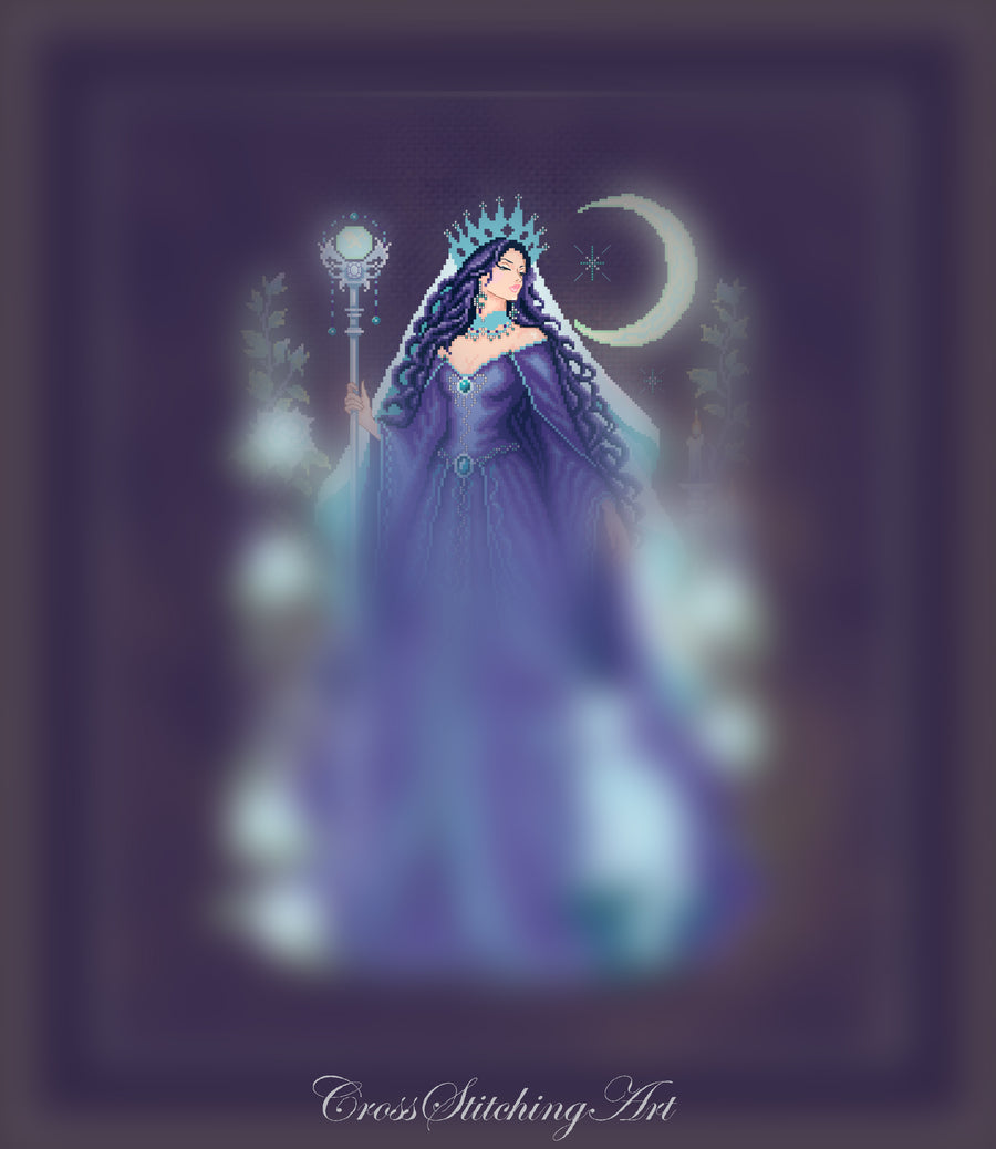 Celestina: Queen of the Moonlit Court SAL work in progress