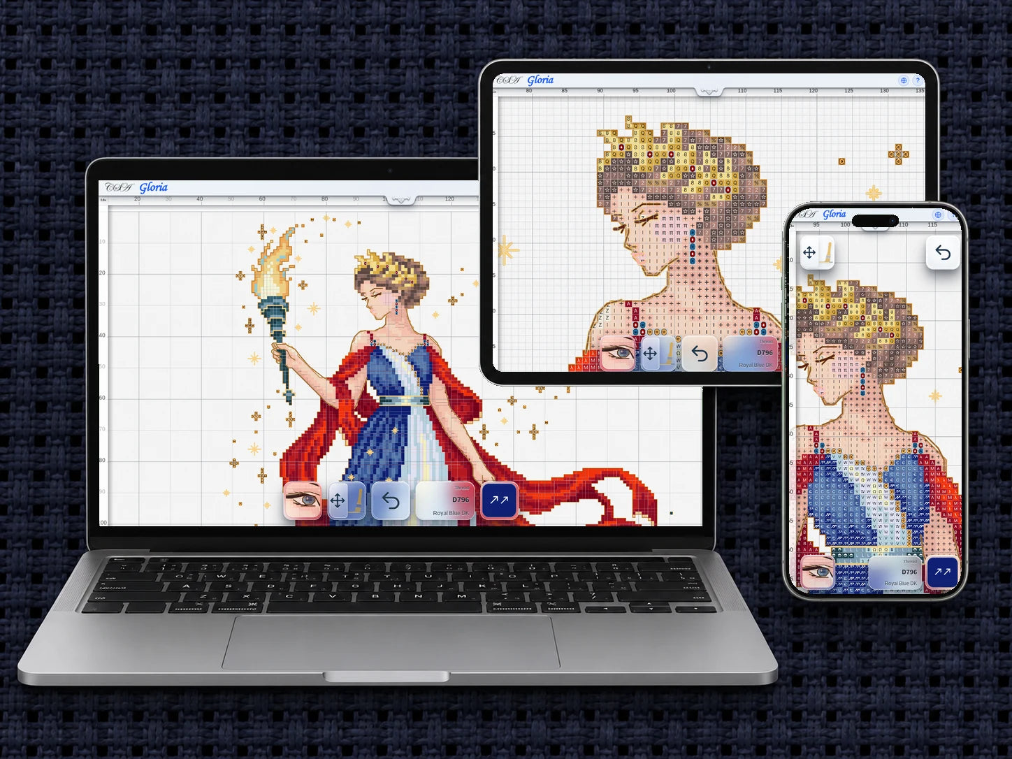A New Way to Stitch Your CSA Patterns on laptop, tablet and phone